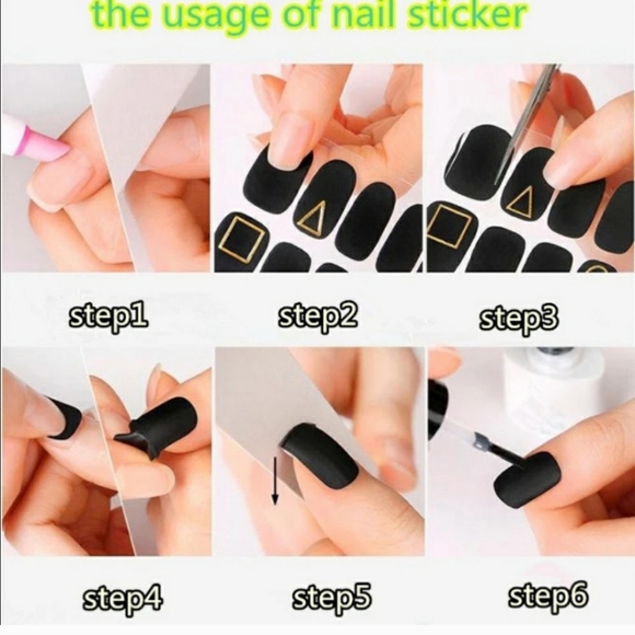 Glitter Nail Wraps - Picture 3 of 3